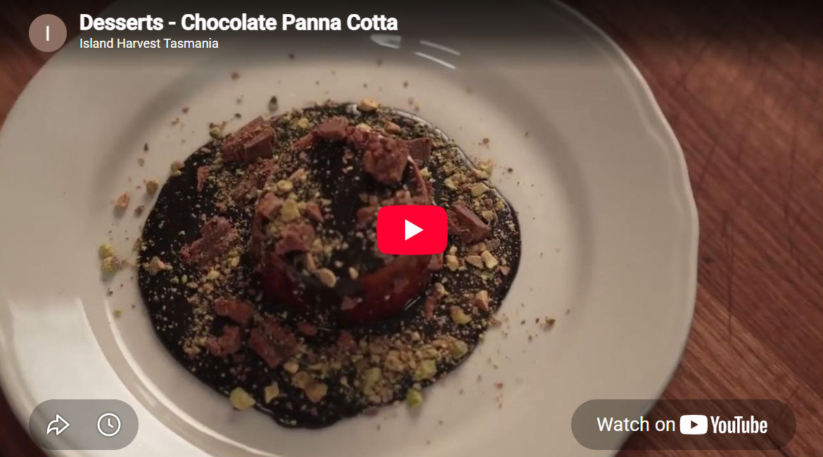 YT Chocolate Panna Cotta